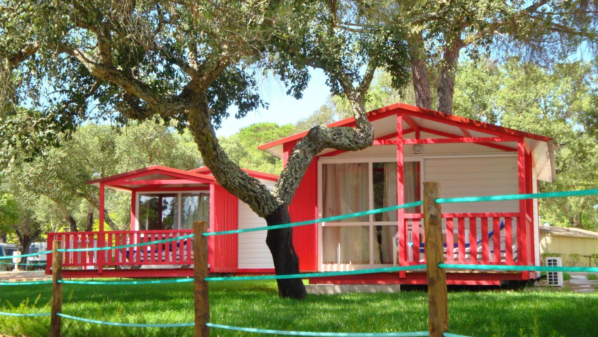 Parque De Campismo Orbitur Montargil Hotel Exterior foto